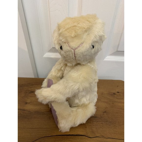 Baby Alien Stuffed Animal Plush 13” Jointed Purple Paw Pads Lamb llama Firm Body - Picture 8 of 9